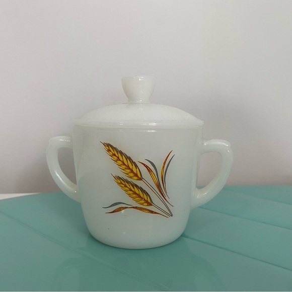 Fire King Other - Fire King sugar bowl